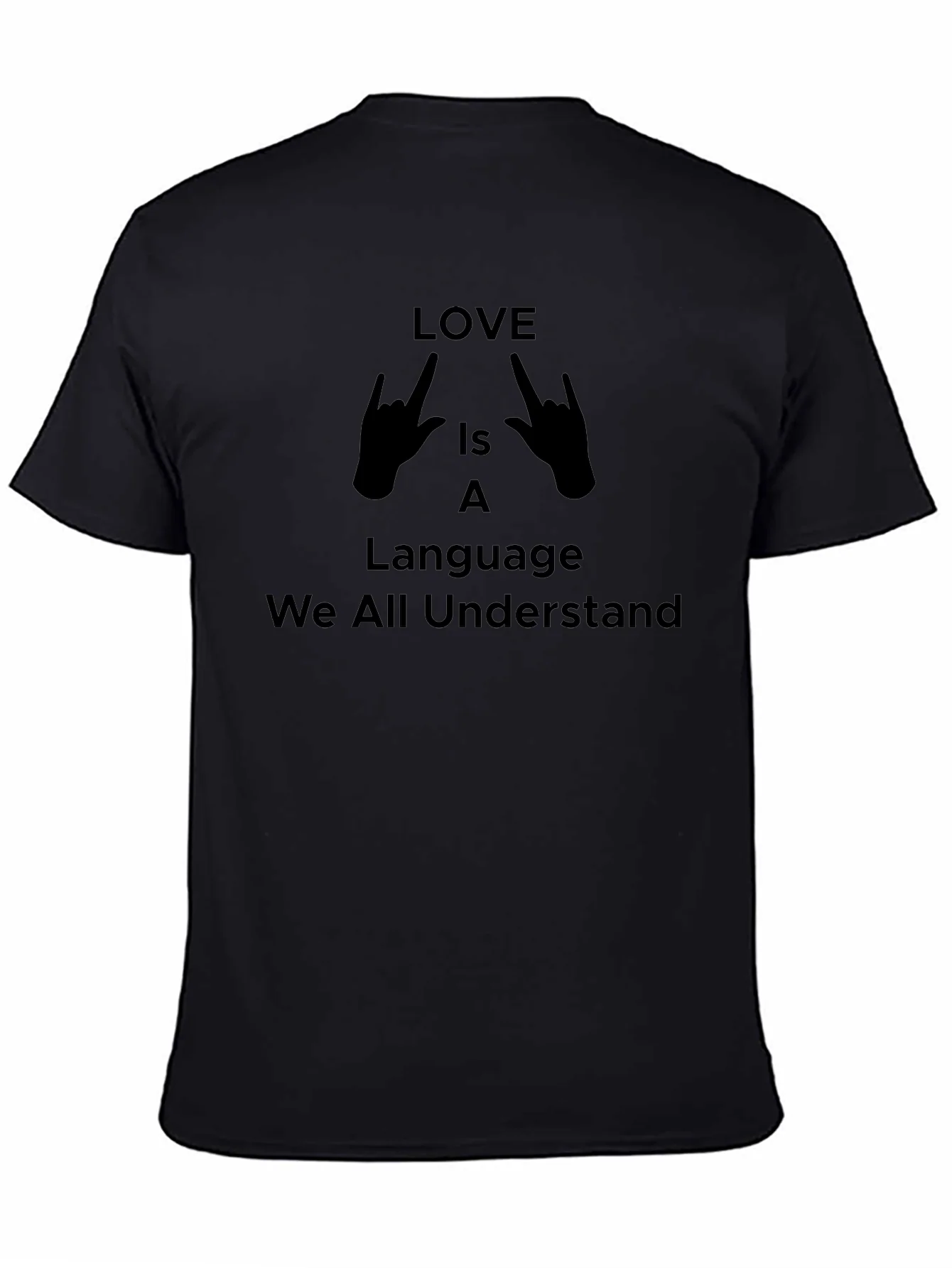 Love is a Language Unisex Graphic T-Shirt