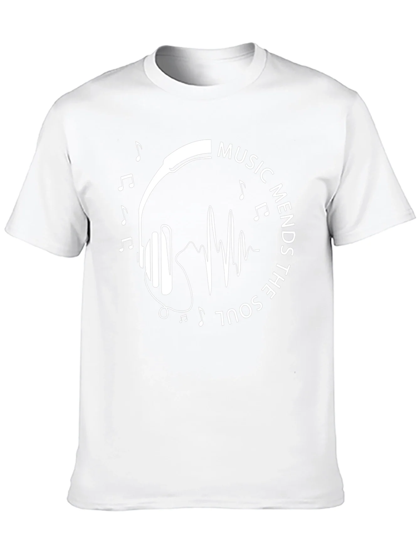 Music Mends The Soul Graphic T-Shirt