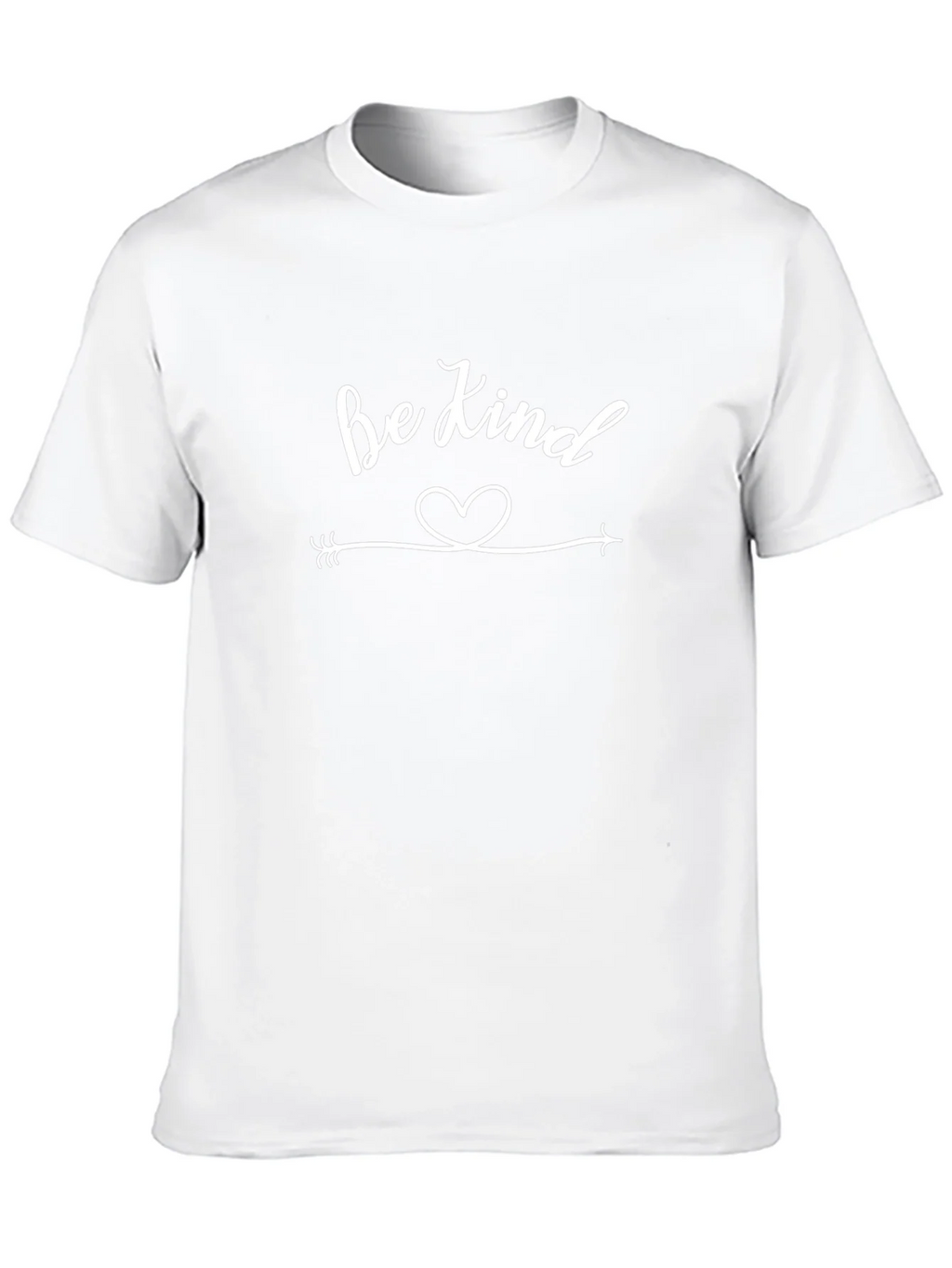 Be Kind Heart Arrow T-Shirt - Black Casual Tee