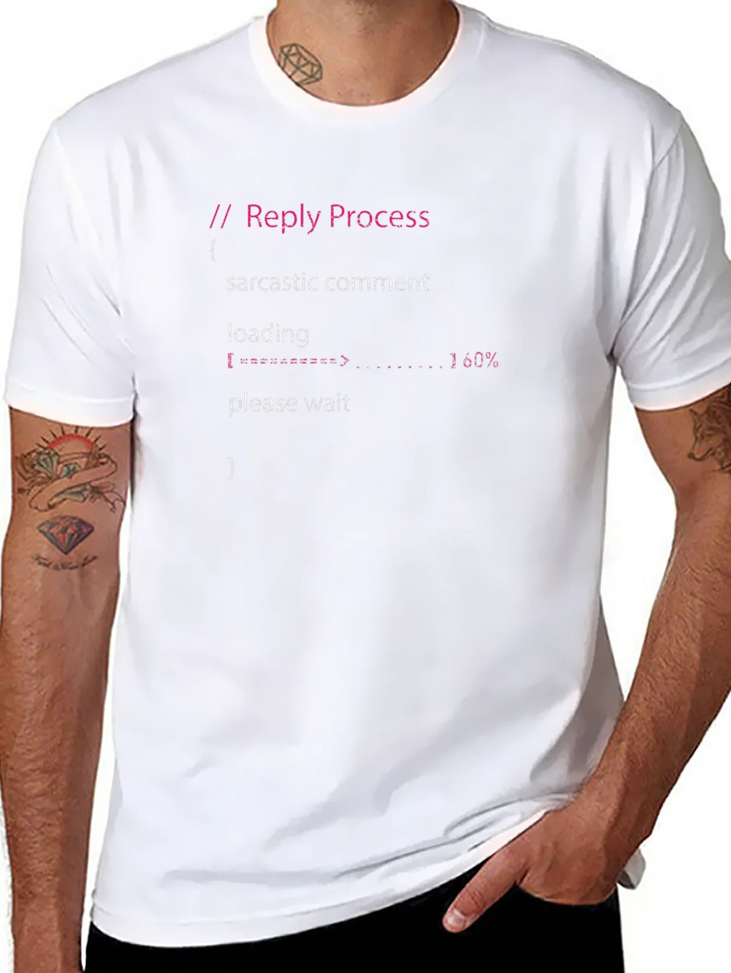 Sarcastic Comment Loading Programmer T-Shirt