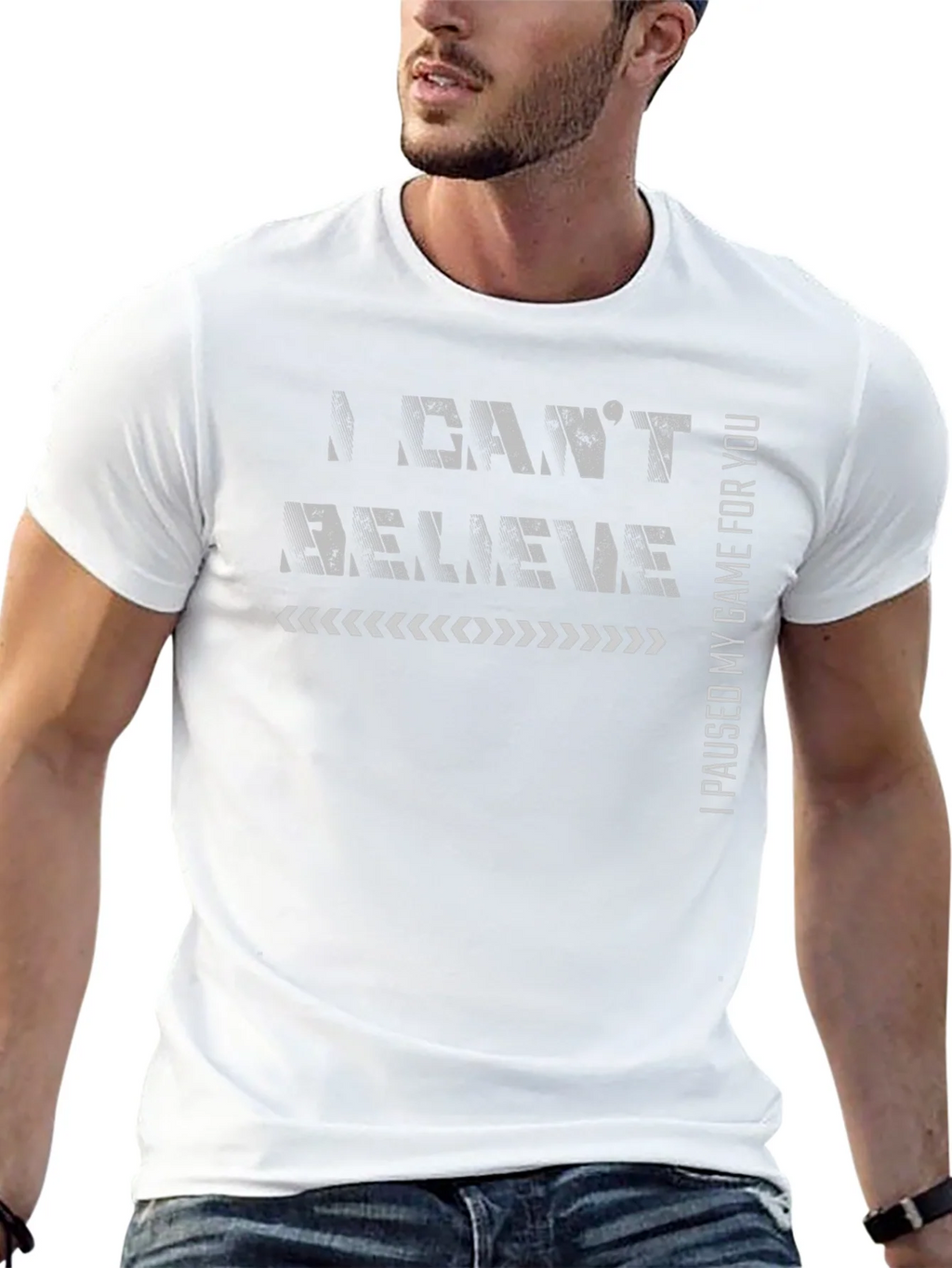 I Paused My Game T-Shirt - Gamer Humor