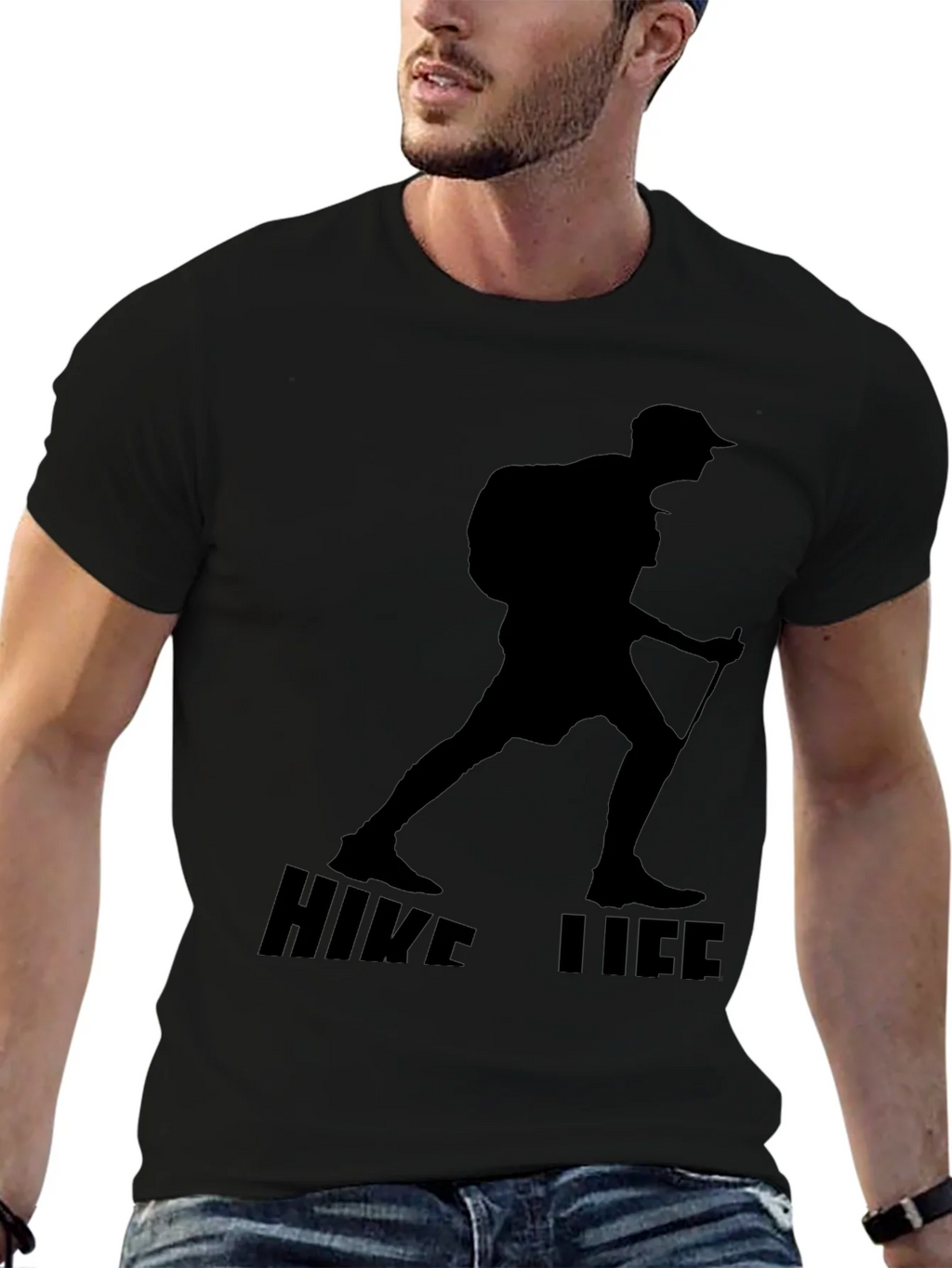 Hike Life Black T-Shirt